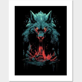 Mystic Werewolf Posters and Art